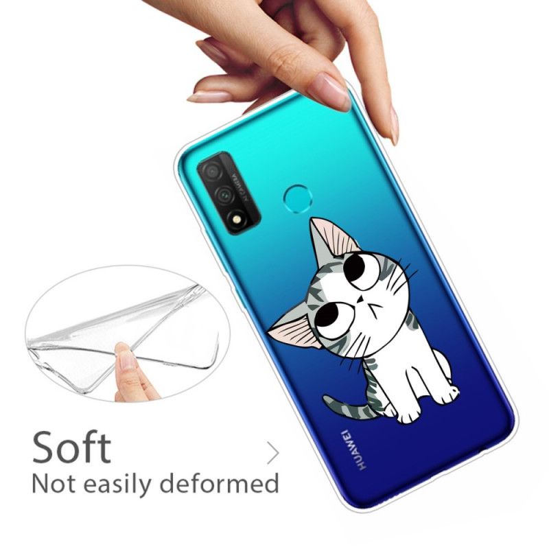 Hülle Für Huawei P Smart 2020 Geduldige Katze