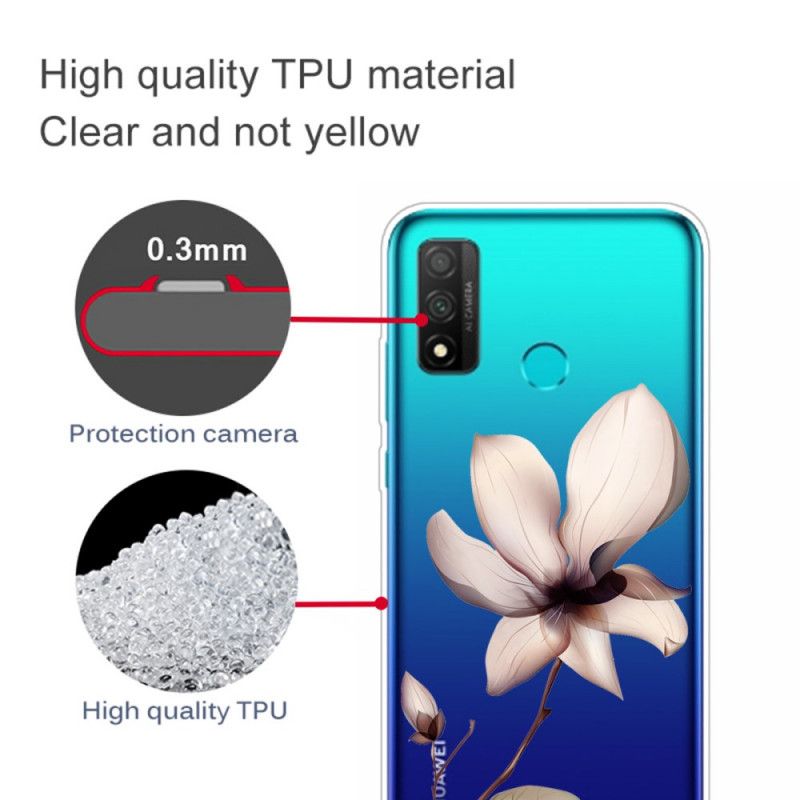 Hülle Huawei P Smart 2020 Alte Rosenblüte