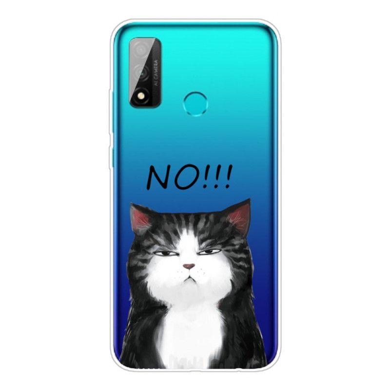 Hülle Huawei P Smart 2020 Die Katze. Die Nein Sagt