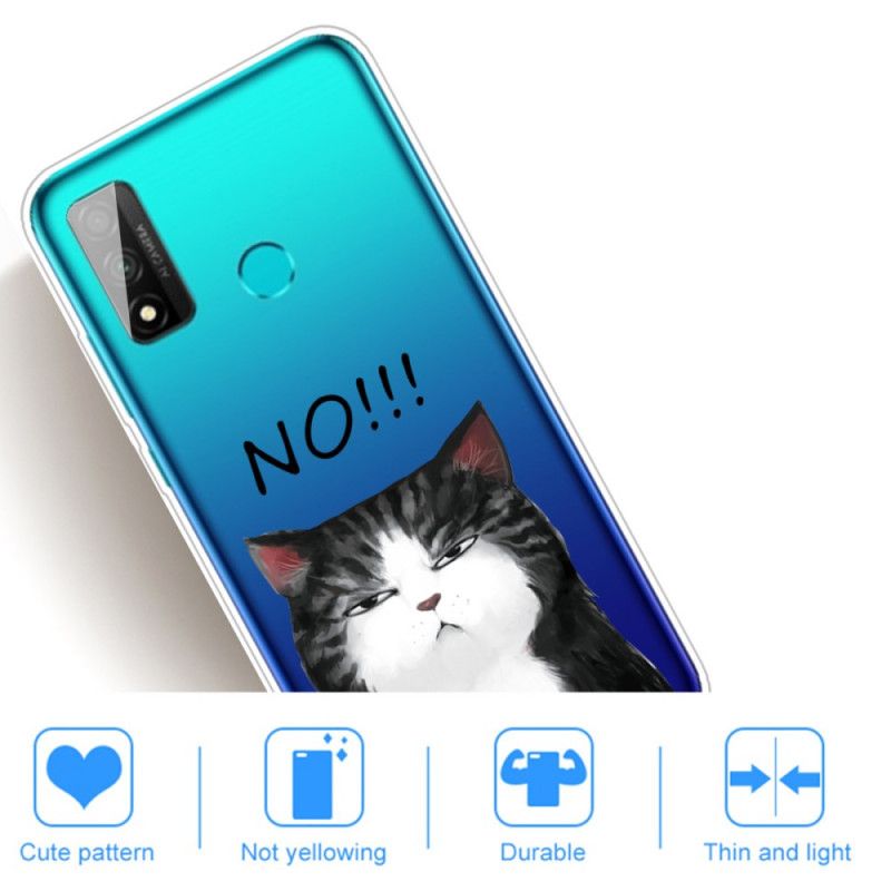 Hülle Huawei P Smart 2020 Die Katze. Die Nein Sagt
