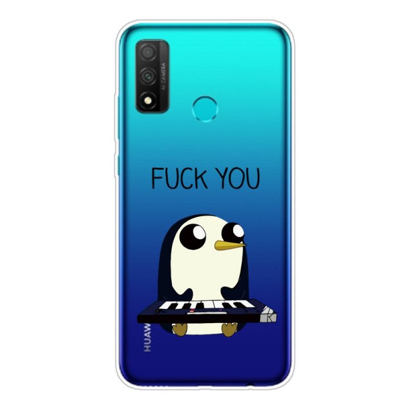Hülle Huawei P Smart 2020 Handyhülle Pinguin Fick Dich
