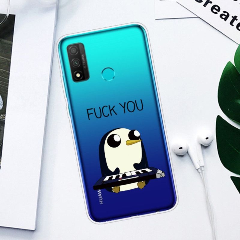 Hülle Huawei P Smart 2020 Handyhülle Pinguin Fick Dich