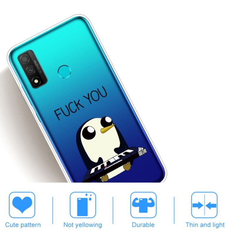 Hülle Huawei P Smart 2020 Handyhülle Pinguin Fick Dich