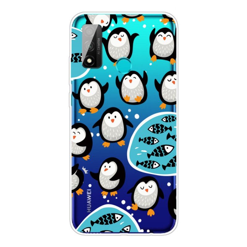 Hülle Huawei P Smart 2020 Handyhülle Pinguine Und Fische