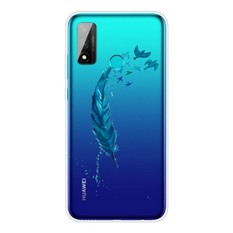 Hülle Huawei P Smart 2020 Handyhülle Schöne Feder