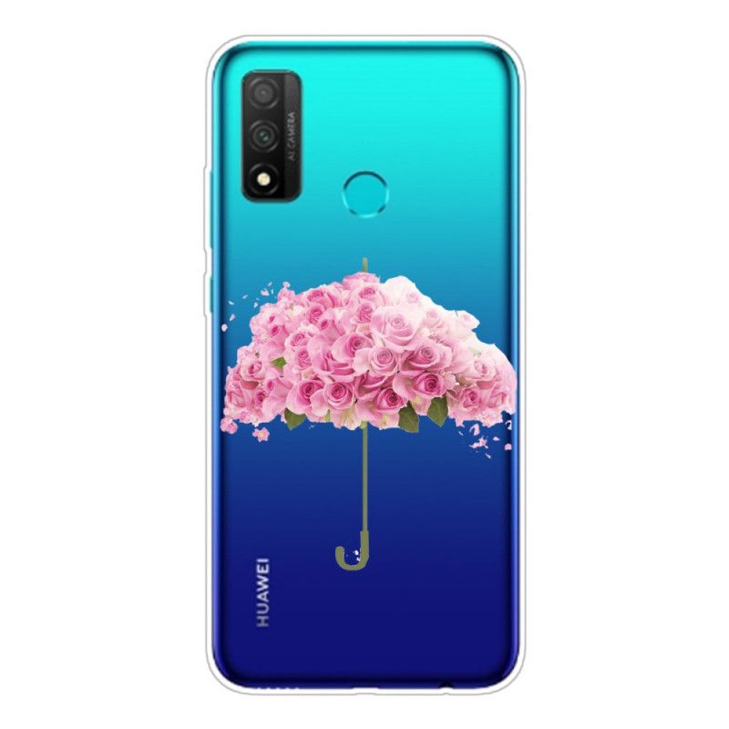 Hülle Huawei P Smart 2020 Regenschirm In Rosen