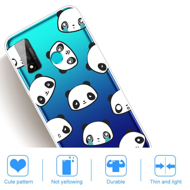Hülle Huawei P Smart 2020 Sentimentale Pandas