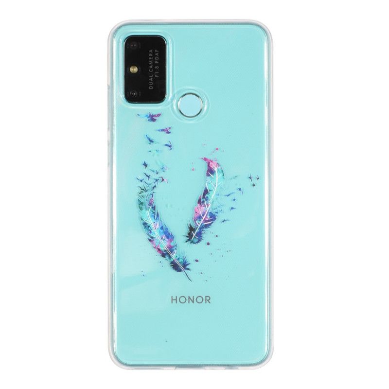 Hülle Huawei P Smart 2020 Transparente Federn