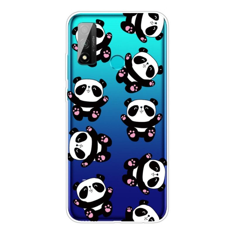 Hülle Huawei P Smart 2020 Transparente Pandas Haben Spaß