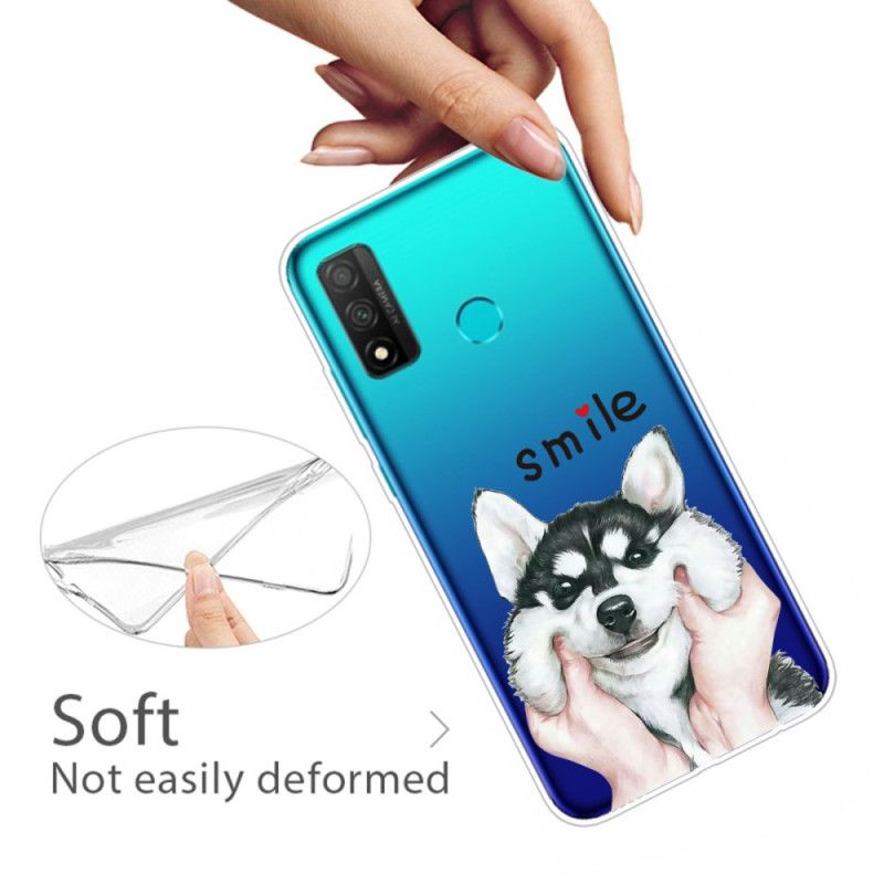Hülle Huawei P Smart 2020 Wolfskopf Und Lächeln