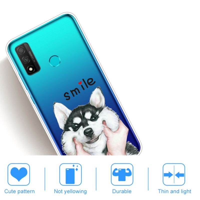 Hülle Huawei P Smart 2020 Wolfskopf Und Lächeln