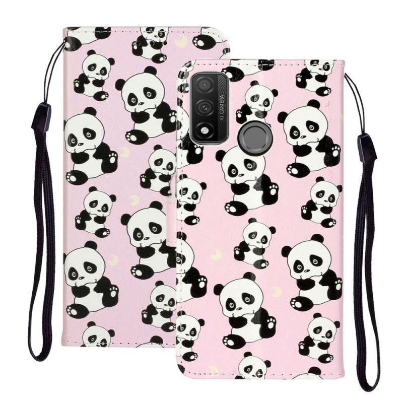 Lederhüllen Für Huawei P Smart 2020 Mehrfacher Panda