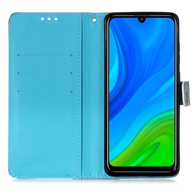 Lederhüllen Huawei P Smart 2020 Miss Owl Mit Tanga