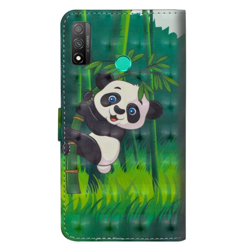 Lederhüllen Huawei P Smart 2020 Panda Und Bambus