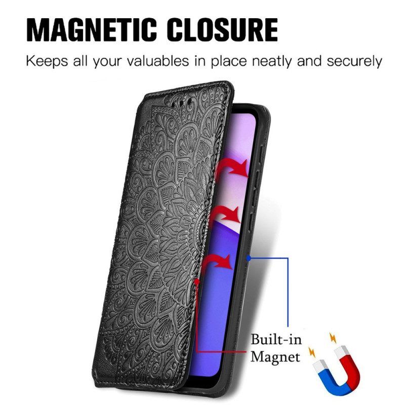 Schutzhülle Für Moto E40 / E30 / E20 Flip Case Mandala