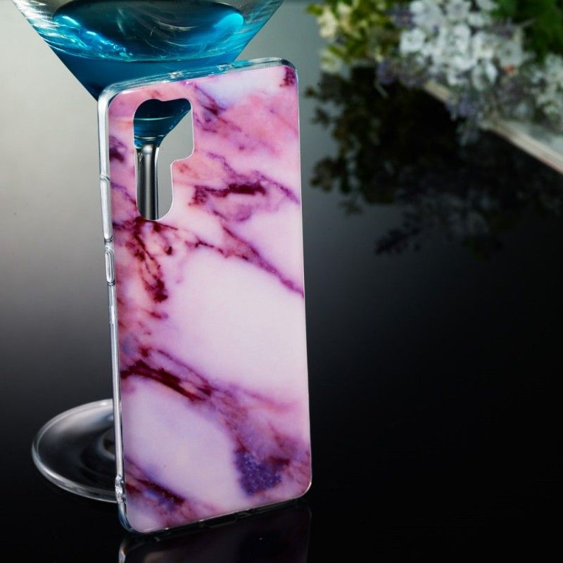 Hülle Für Huawei P30 Pro Schwarz Seltener Marmor