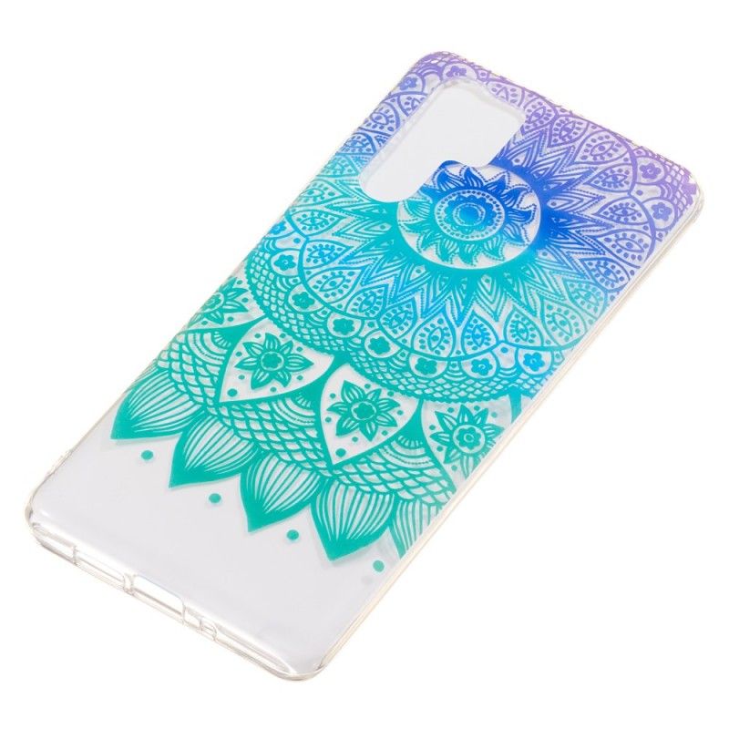 Hülle Für Huawei P30 Pro Transparentes Buntes Mandala