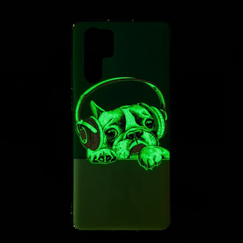 Hülle Huawei P30 Pro Fluoreszierender Hund