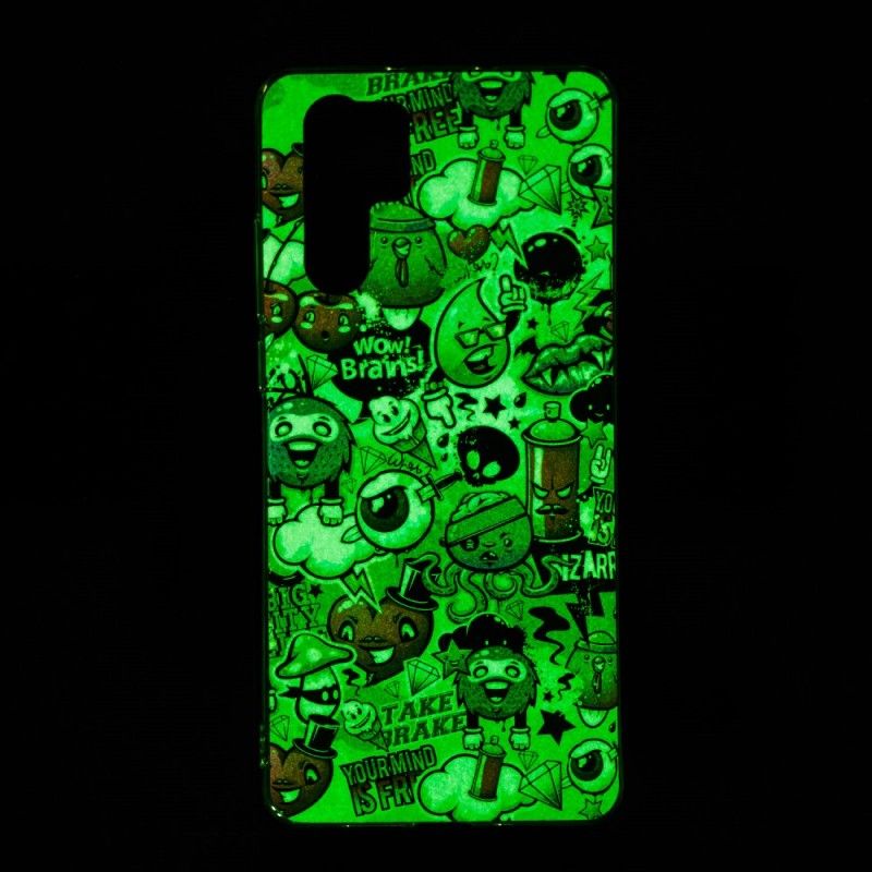 Hülle Huawei P30 Pro Fluoreszierender Wahnsinn