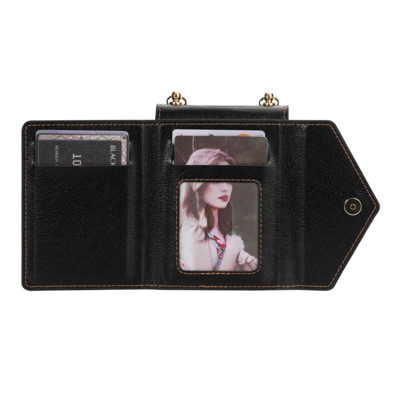 Case Für Samsung Galaxy Z Flip 7 N.bekus Schultergeldbörse