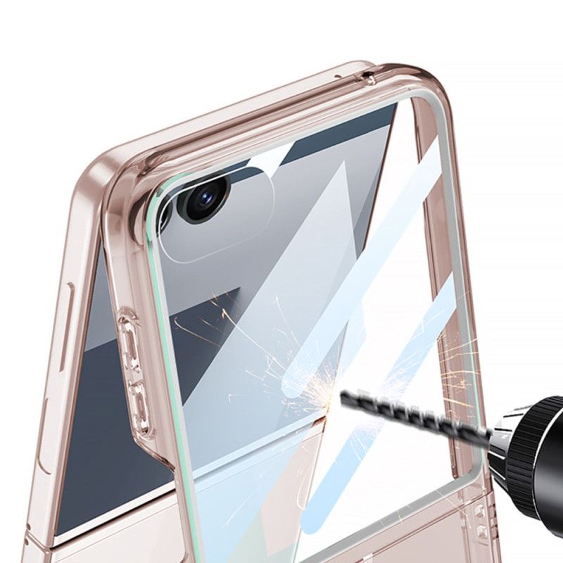 Hülle Für Samsung Galaxy Z Flip 7 Farbig Transparent Gkk
