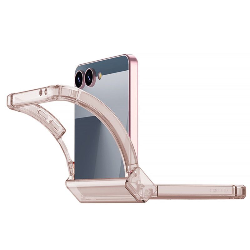 Hülle Für Samsung Galaxy Z Flip 7 Farbig Transparent Mit Airbagschutz
