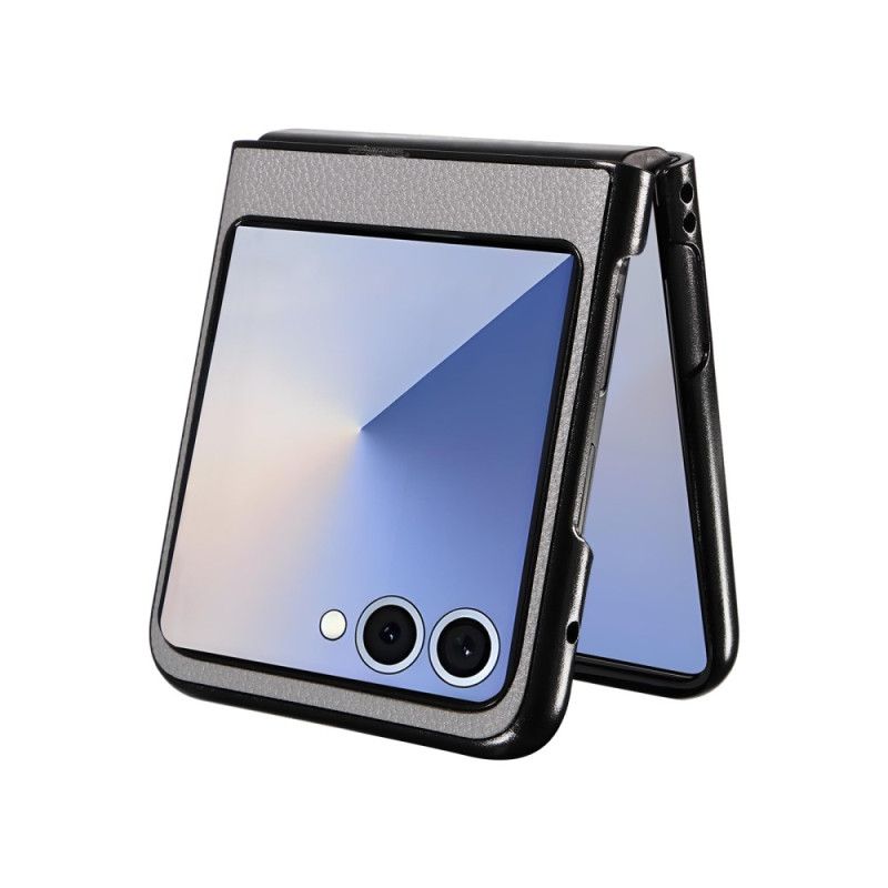 Hülle Für Samsung Galaxy Z Flip 7 Lederoptik
