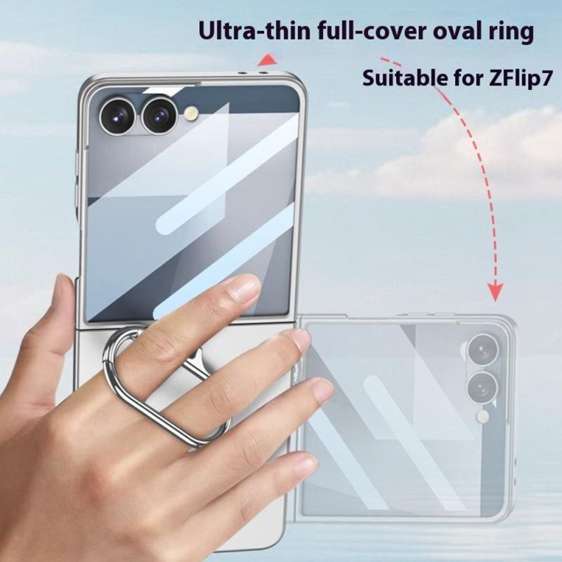 Hülle Für Samsung Galaxy Z Flip 7 Ovale Halterung Gkk