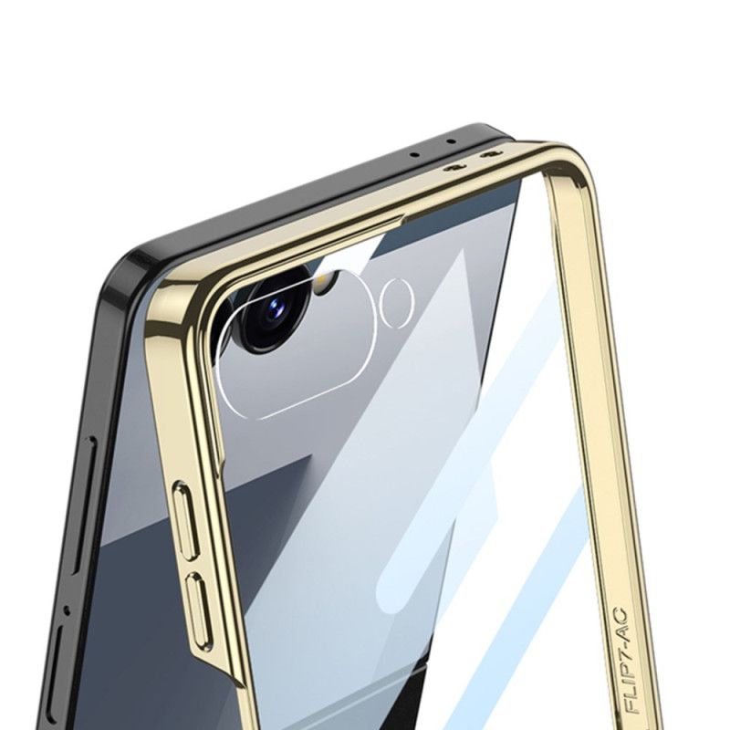 Hülle Für Samsung Galaxy Z Flip 7 Ring Halterung Und Abnehmbarer Schultergurt