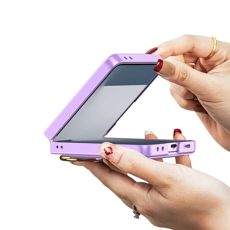 Hülle Für Samsung Galaxy Z Flip 7 Ringhalter Und Kartenhalter