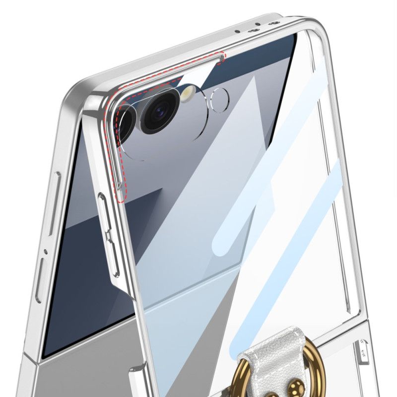 Hülle Samsung Galaxy Z Flip 7 Gkk-displayschutzfolie Und Ringhalter