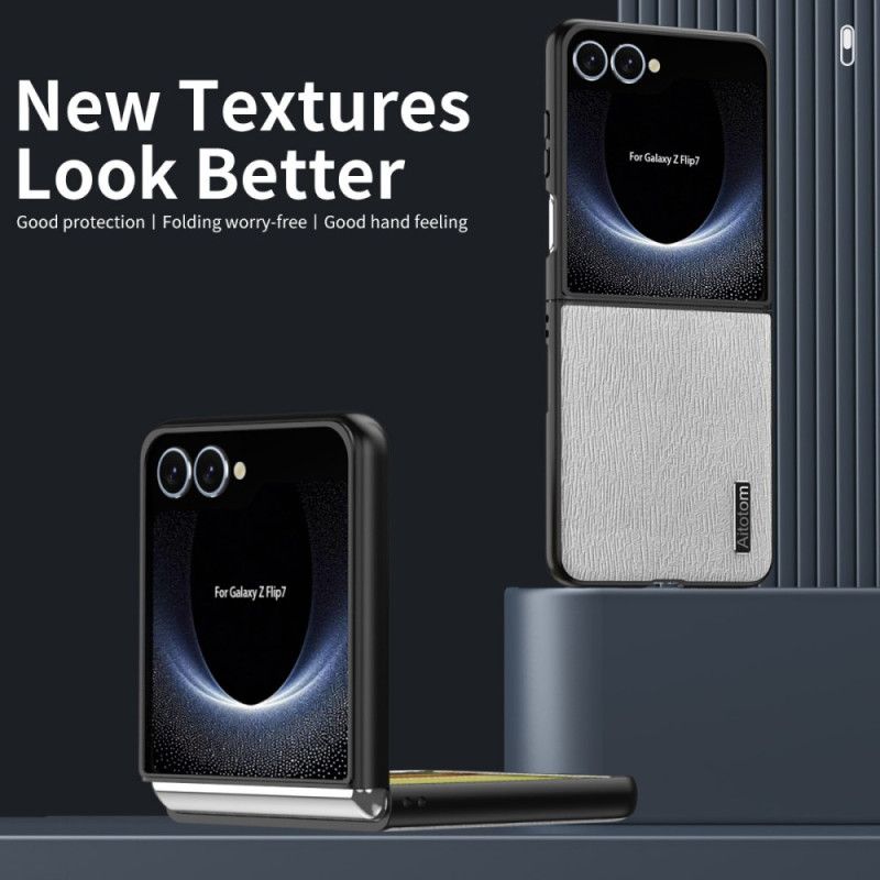 Hülle Samsung Galaxy Z Flip 7 Handyhülle Holzstruktur