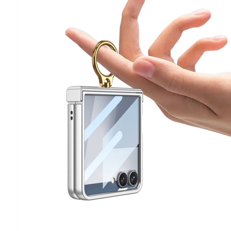 Hülle Samsung Galaxy Z Flip 7 Handyhülle Klassischer Gkk-ringhalter