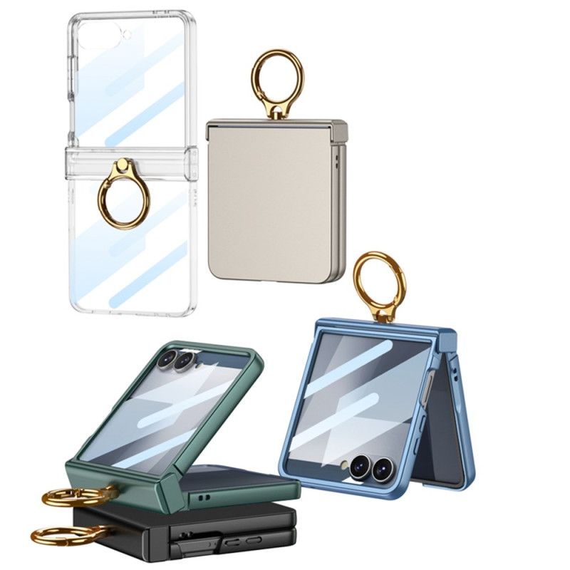 Hülle Samsung Galaxy Z Flip 7 Handyhülle Klassischer Gkk-ringhalter