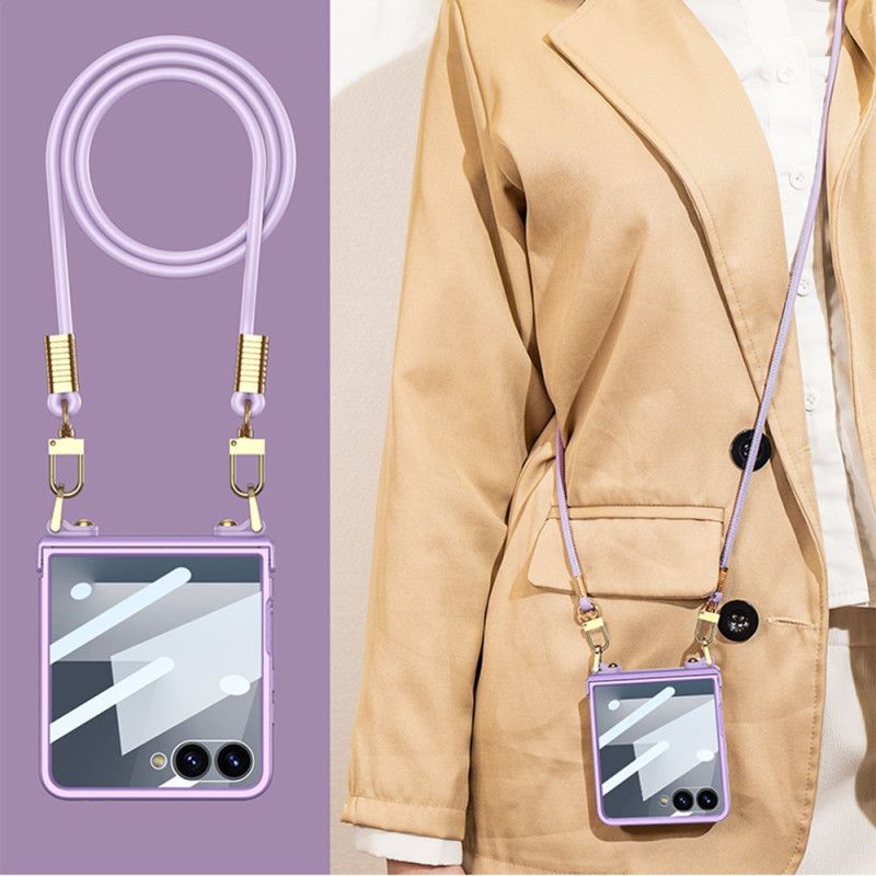 Hülle Samsung Galaxy Z Flip 7 Handyhülle Kordelarmband