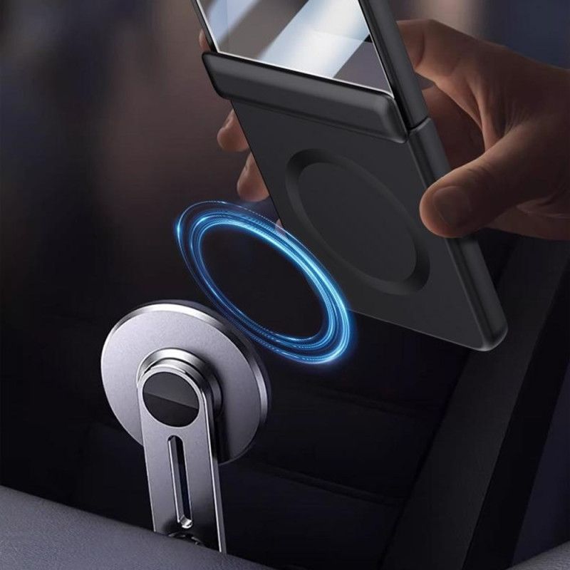 Hülle Samsung Galaxy Z Flip 7 Handyhülle Magnetisch Mit Metalleffekt