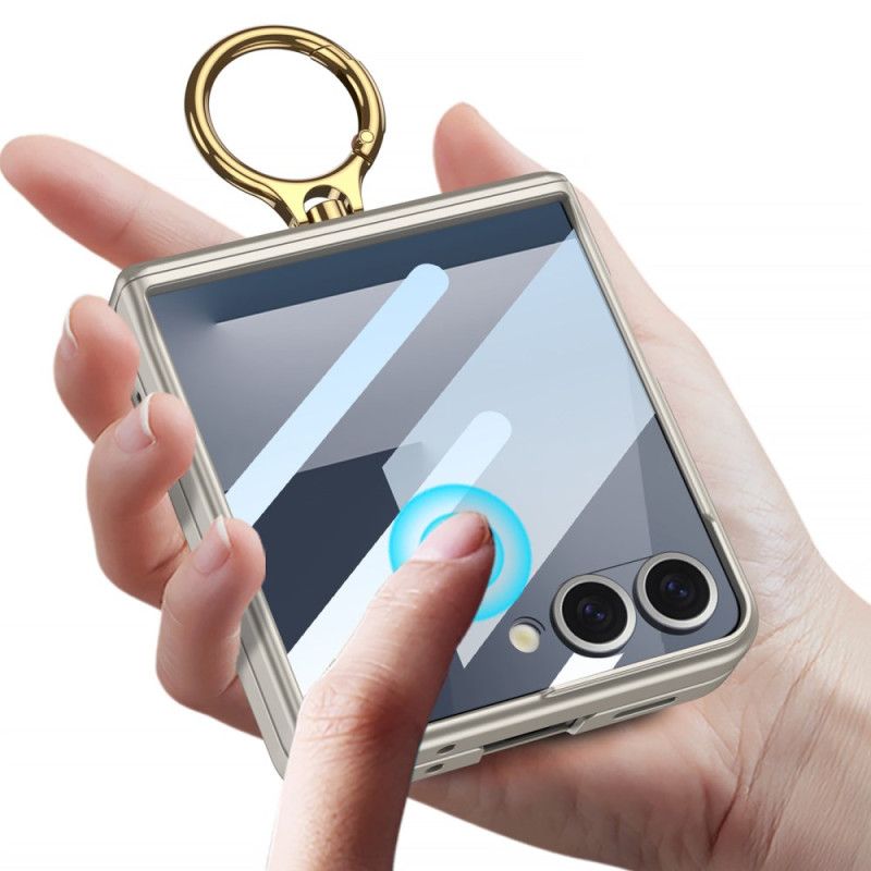 Hülle Samsung Galaxy Z Flip 7 Handyhülle Magnetisch Mit Ringhalter Gkk