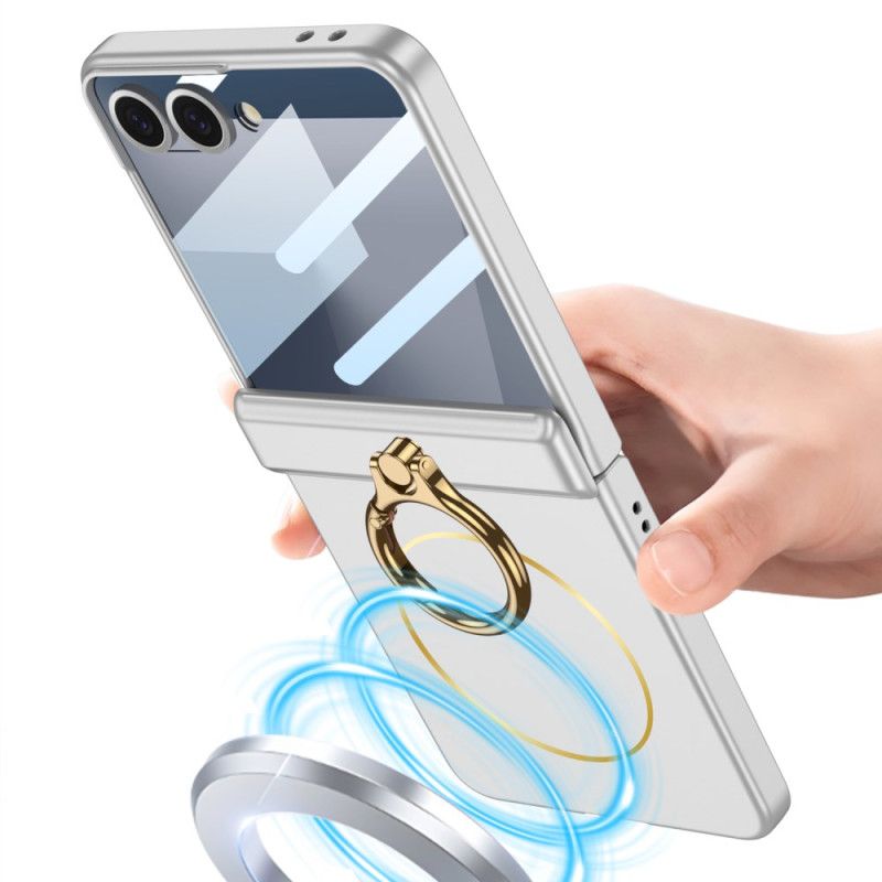 Hülle Samsung Galaxy Z Flip 7 Handyhülle Magnetisch Mit Ringhalter Gkk