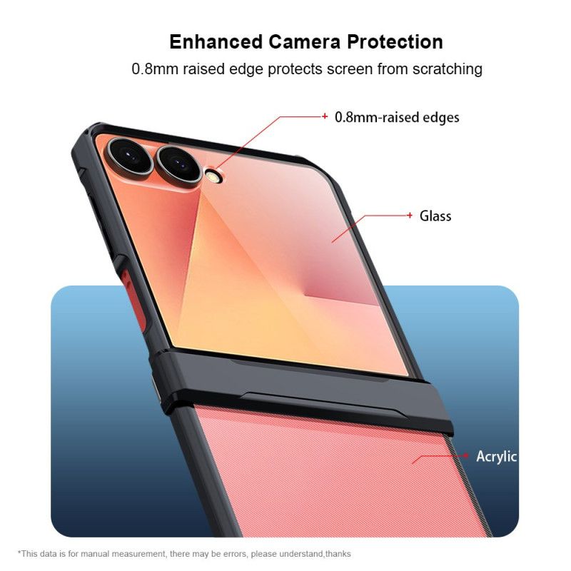 Hülle Samsung Galaxy Z Flip 7 Handyhülle Xundd Airbag- Und Displayschutzfolie