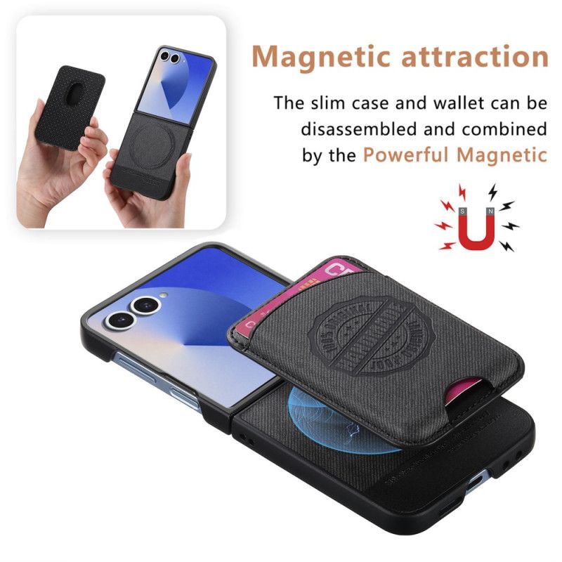 Hülle Samsung Galaxy Z Flip 7 Magsafe-kompatibles Kartenetui