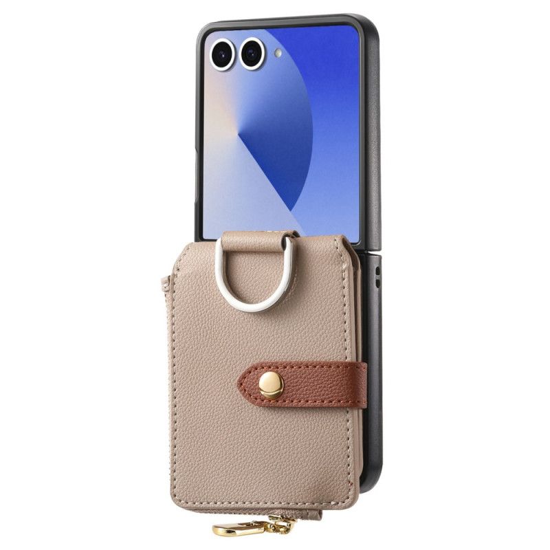 Hülle Samsung Galaxy Z Flip 7 Münzgeldbörse Und Ringhalter
