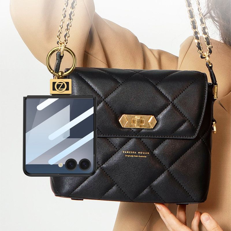 Hülle Samsung Galaxy Z Flip 7 Ringhalter Und Displayschutzfolie