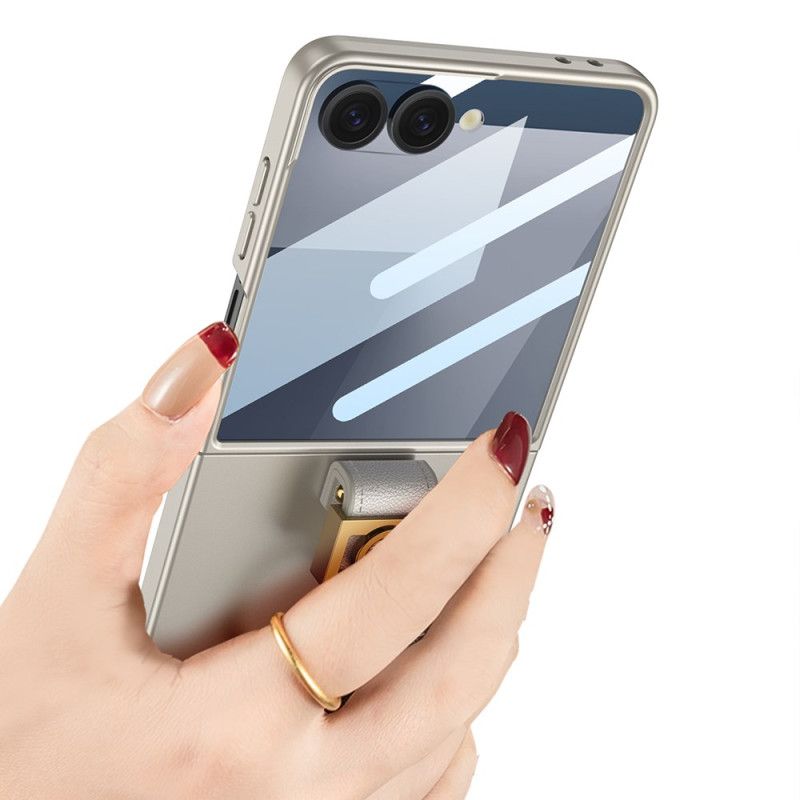 Hülle Samsung Galaxy Z Flip 7 Ringhalter Und Displayschutzfolie