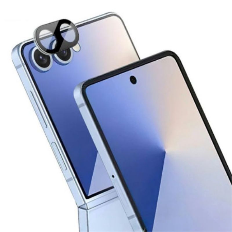 Linsenschutz Aus Gehärtetem Glas Für Das Samsung Galaxy Z Flip 7 5g (schwarze Version)