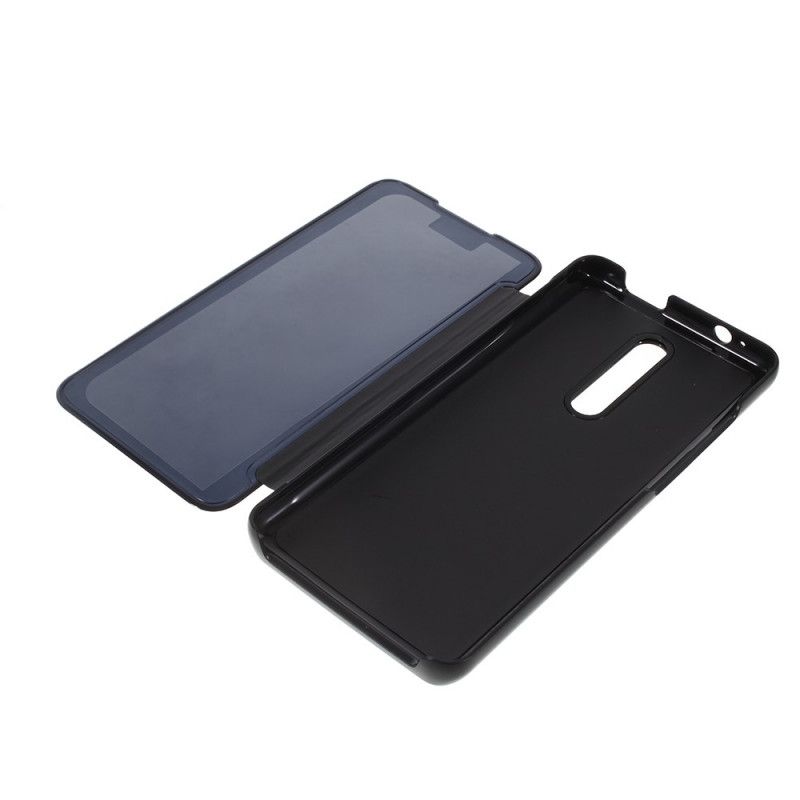 Flip Case Xiaomi Mi 9T / Mi 9T Pro Schwarz Spiegel- Und Ledereffekt