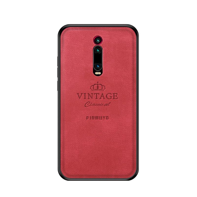 Hülle Für Xiaomi Mi 9T / Mi 9T Pro Grau Ehrenwerter Vintage Pinwuyo