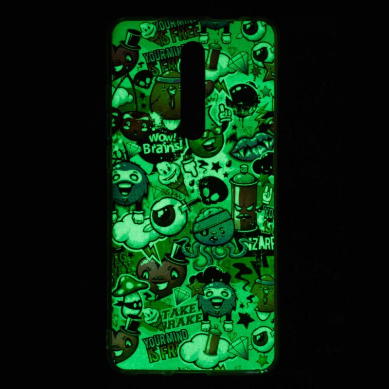 Hülle Xiaomi Mi 9T / Mi 9T Pro Fluoreszierender Wahnsinn