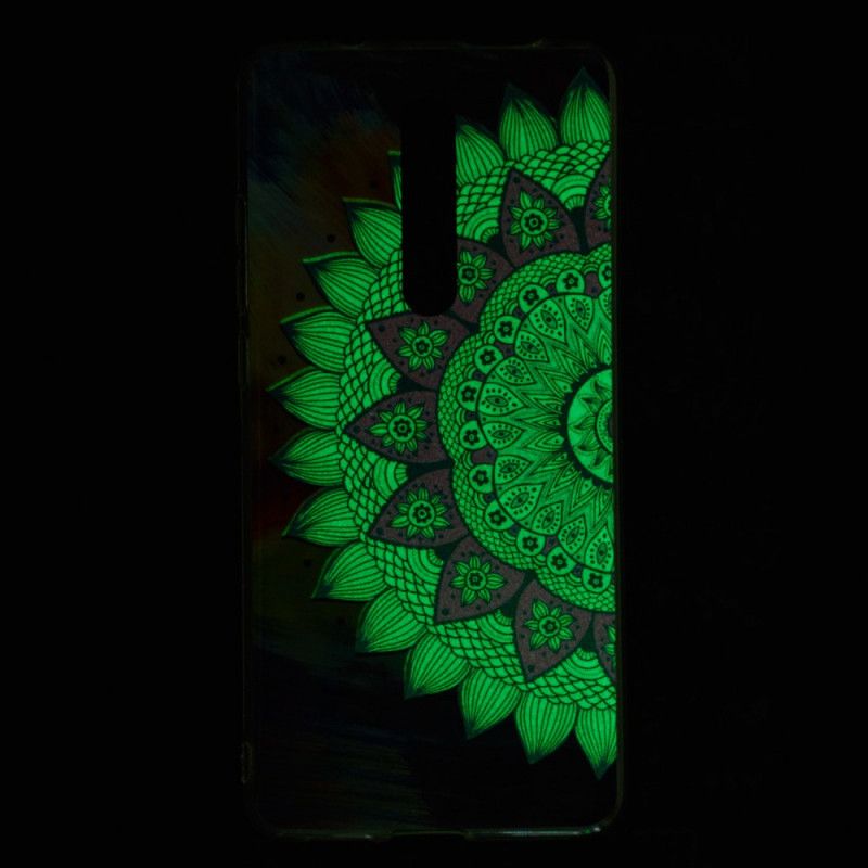 Hülle Xiaomi Mi 9T / Mi 9T Pro Fluoreszierendes Farbiges Mandala