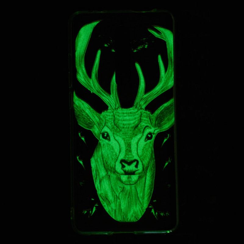 Hülle Xiaomi Mi 9T / Mi 9T Pro Handyhülle Fluoreszierender Majestätischer Hirsch