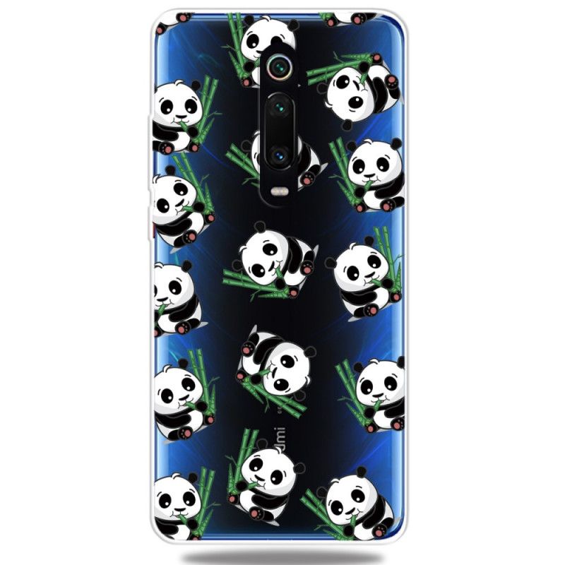 Hülle Xiaomi Mi 9T / Mi 9T Pro Handyhülle Kleine Pandas